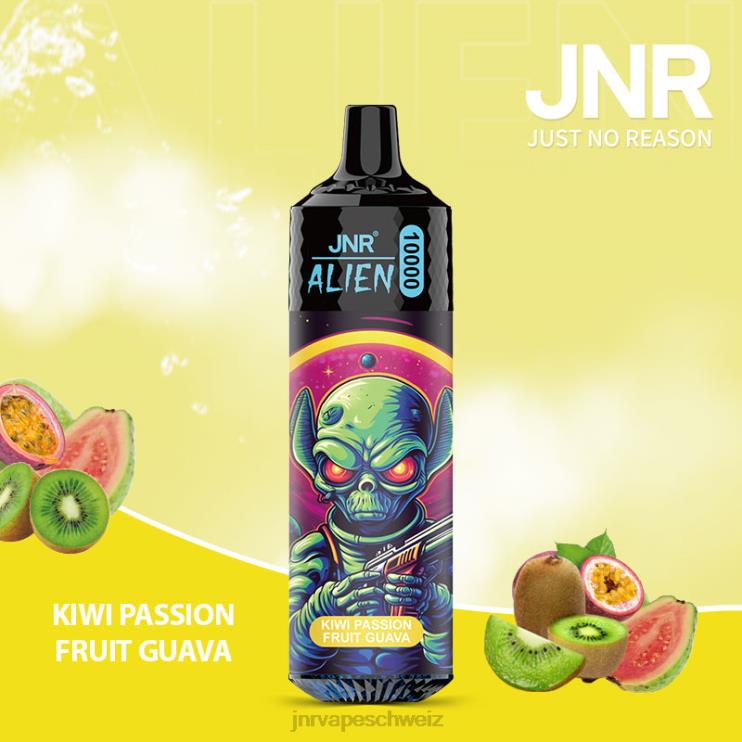 jnr Alien Kiwi, Passionsfrucht, Guave BT0TV153 - JNR vapes factory