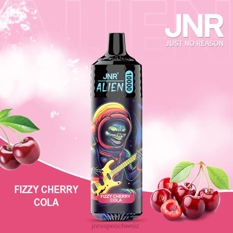 jnr Alien kohlensäurehaltige Kirschcola BT0TV143 - JNR vape review
