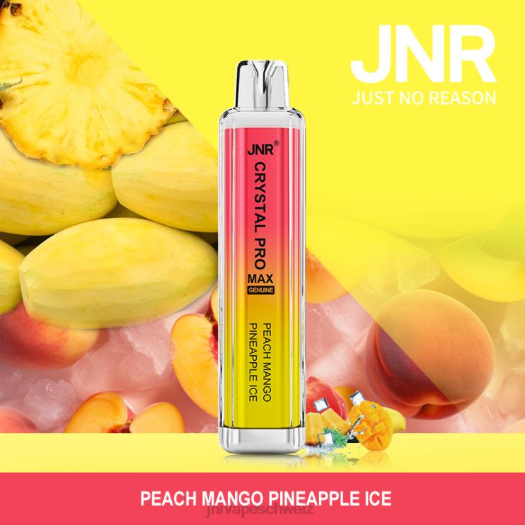 JNR Crystal Promax Pfirsich-Mango-Ananas-Eis BT0TV340 - JNR vape price
