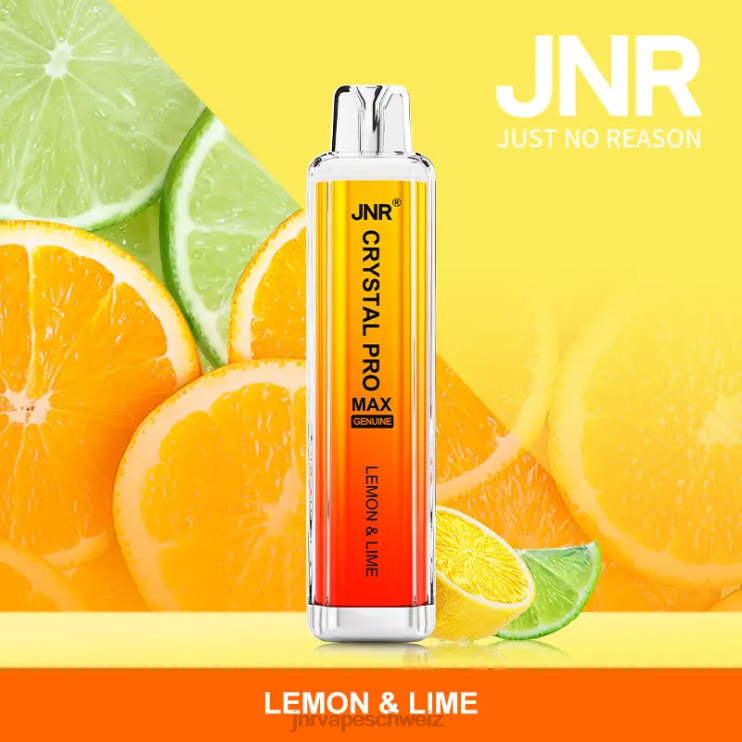 JNR Crystal Promax Zitrone und Limette BT0TV328 - JNR vapes website
