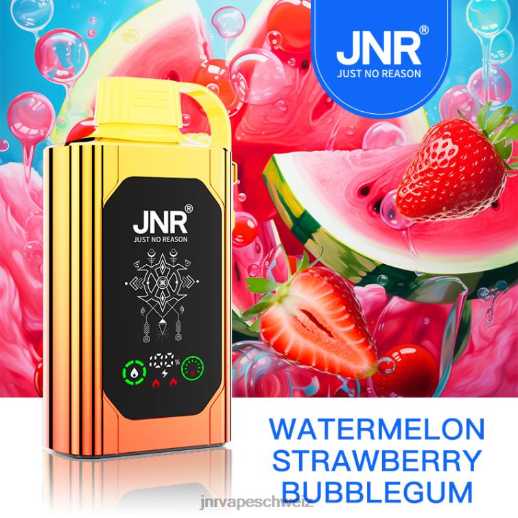 Wassermelone-Erdbeer-Kaugummi - JNR vape price 6H0VX86 JNR SHISHA Kasten
