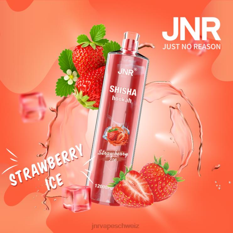jnr Shisha Erdbeereis BT0TV176 - JNR vape nicotine