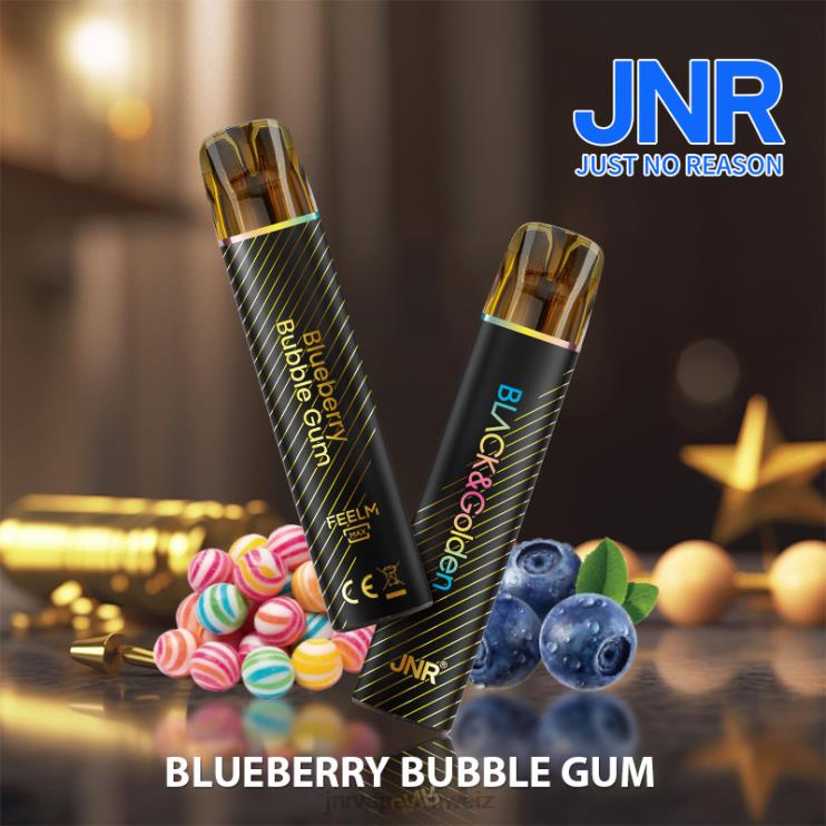 Jr. Black & Gloden Blaubeer-Kaugummi BT0TV273 - JNR vape flavours