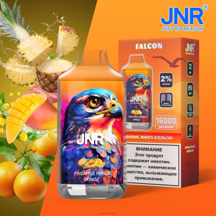 Jr. Falke Ananas-Mango-Orange ohne Früchte BT0TV224 - JNR vape review