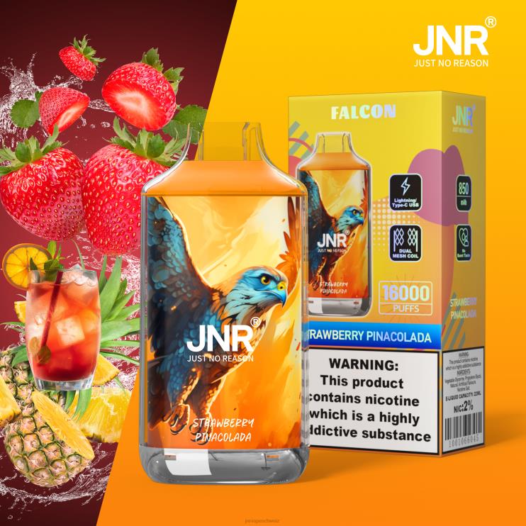 Jr. Falke Erdbeer-Pinacolada BT0TV202 - JNR vapes website